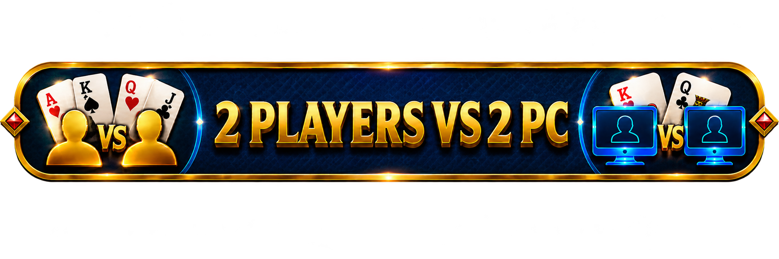 2 jugadores vs 2 PC